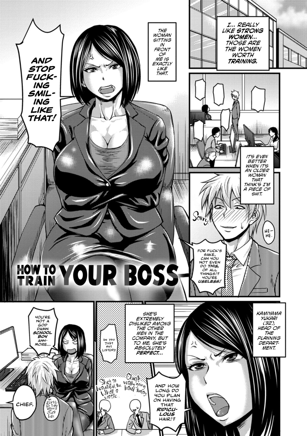 Hentai Manga Comic-How To Train Your Boss-Read-1